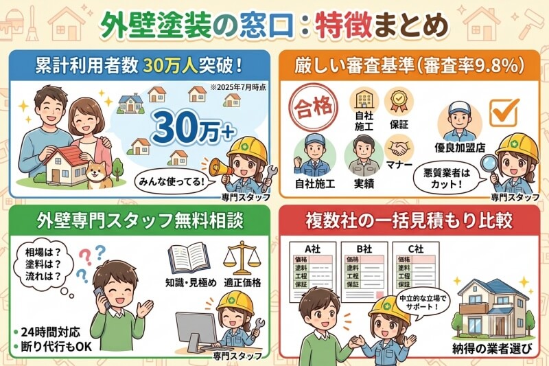 外壁塗装の窓口