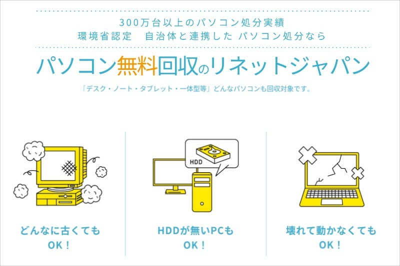 リネットジャパン(パソコン回収)